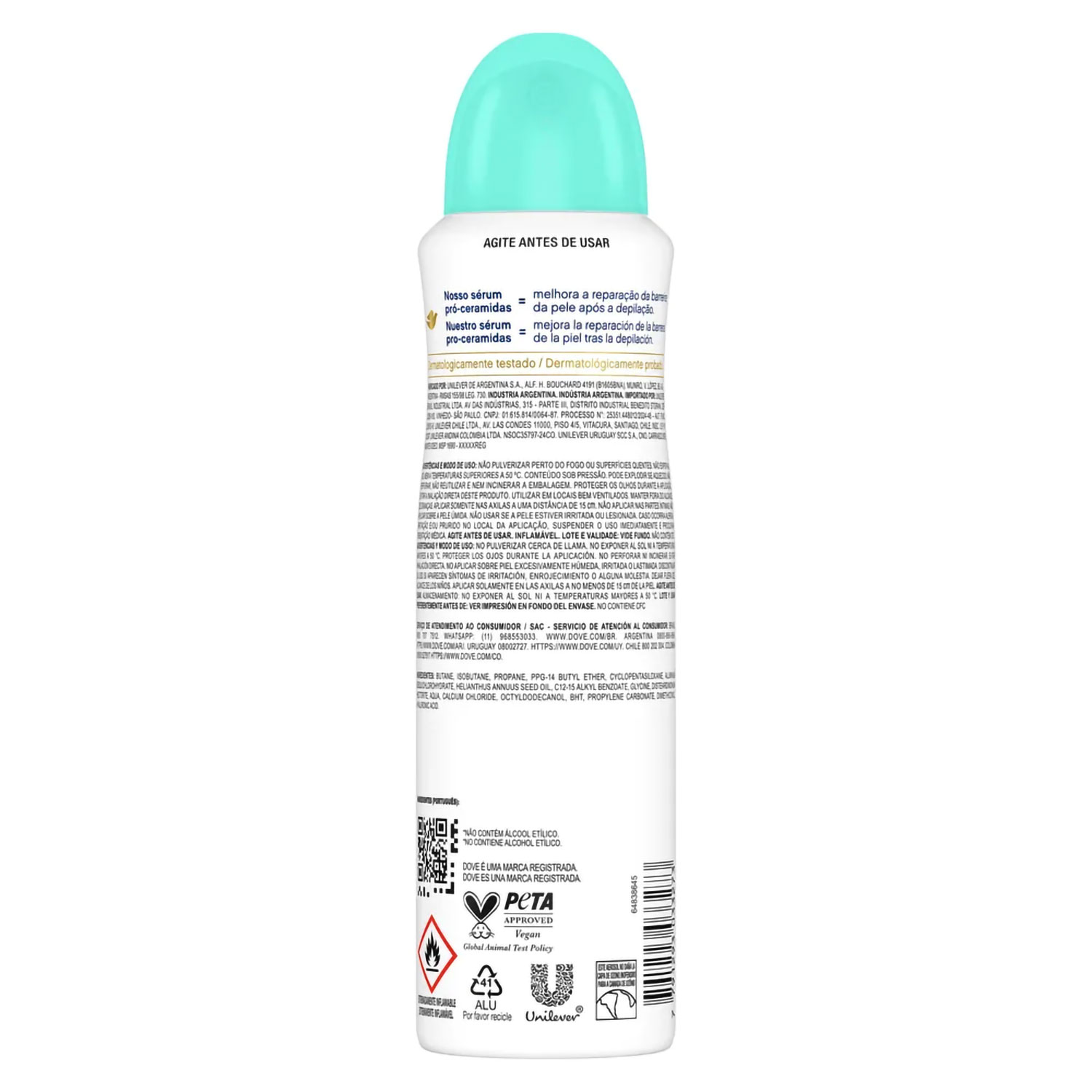 Desodorante Dove Sensitive Care X 150 Ml - Imagen 2