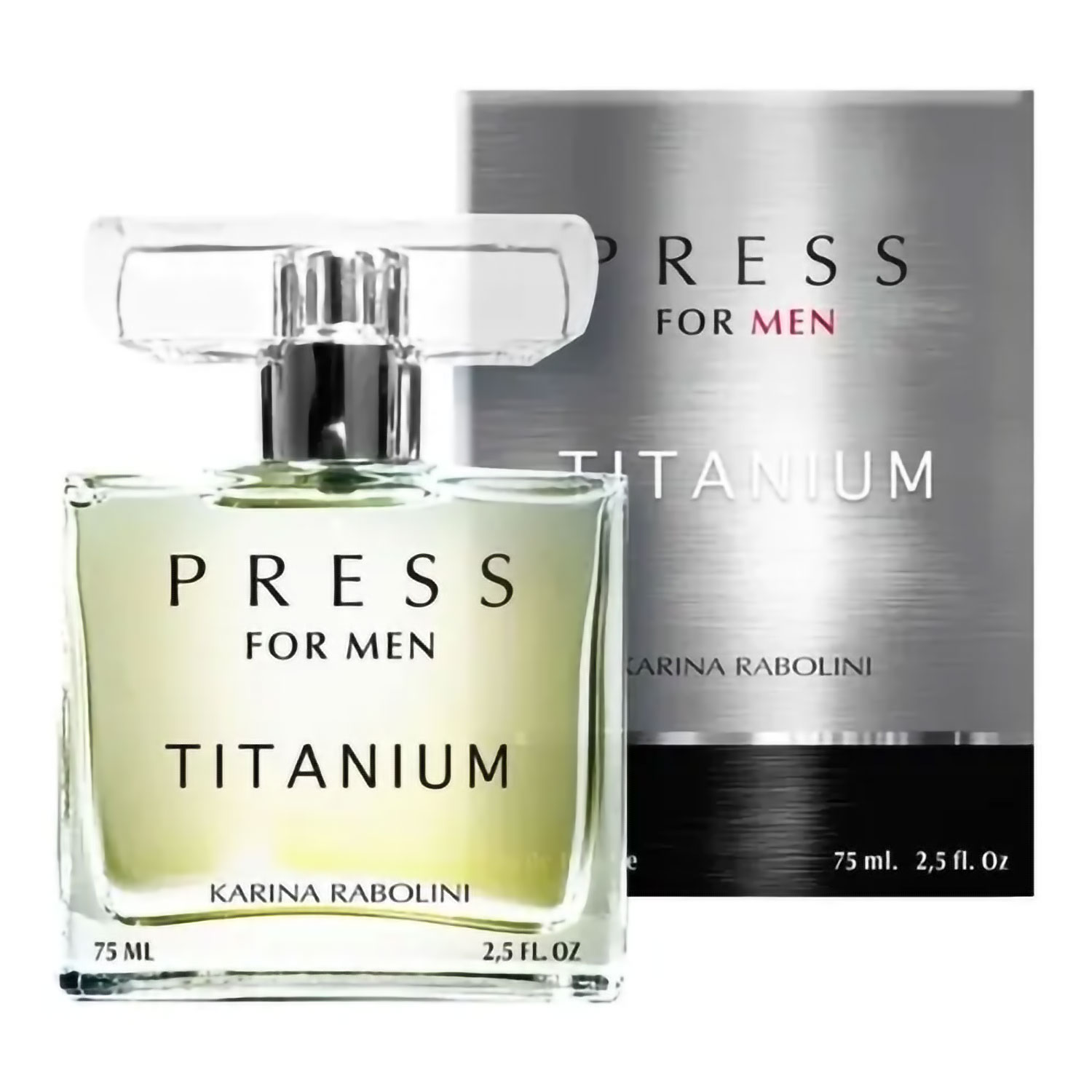 Perfume Karina Rabolini Press for Men Titanium X 75 Ml