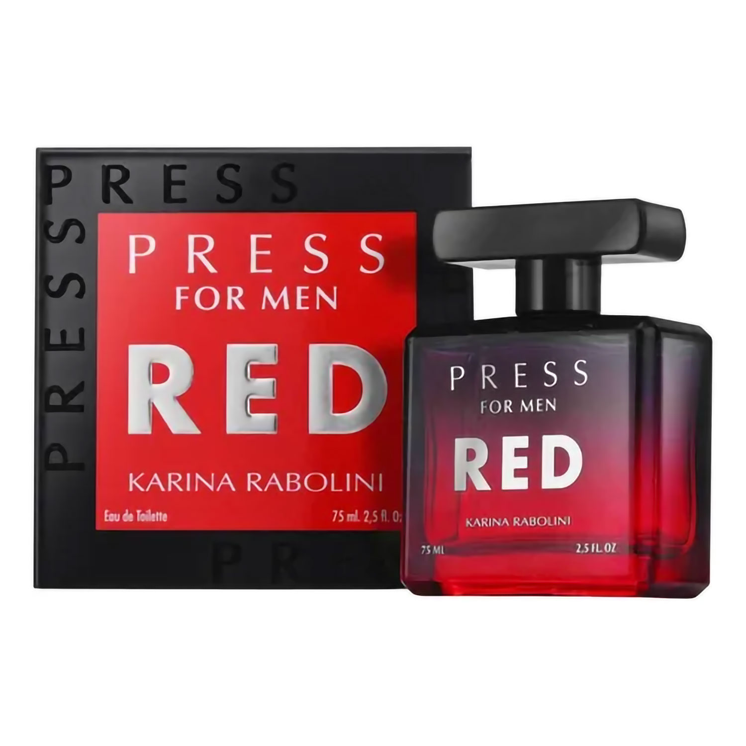 Perfume Karina Rabolini Press for Men Red X 75 Ml - Imagen 2