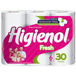Papel Higienico Higienol Fresh  X 6 U