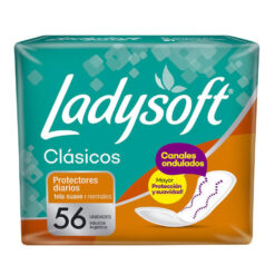 Protector Diario Ladysoft Clasicos  X 56 U