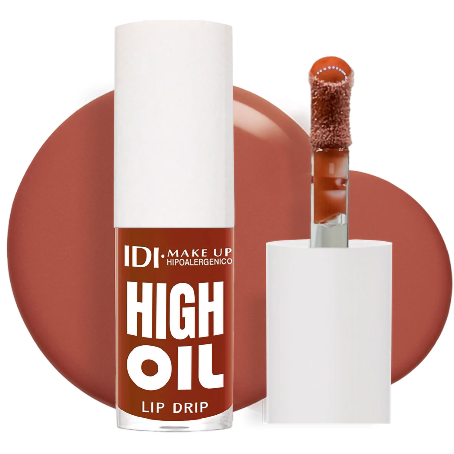 Oleo Labial IDI High Oil Lip Drip 08 Warm Brown X 4,5 Gr