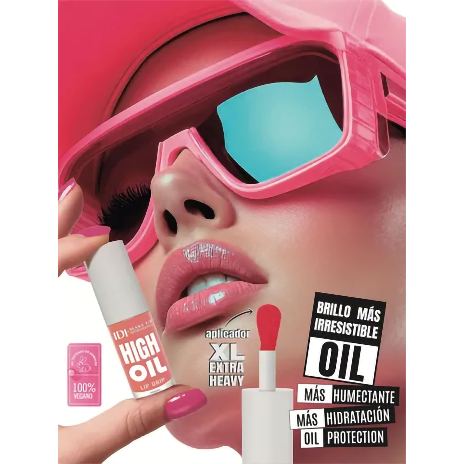 Oleo Labial IDI High Oil Lip Drip 08 Warm Brown X 4,5 Gr - Imagen 3