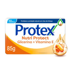 Jabon en Barra Protex Nutri Protect Glicerina + Vitamina E X 85 Gr