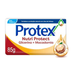 Jabon en Barra Protex Nutri Protect Glicerina + Macadamia X 85 Gr