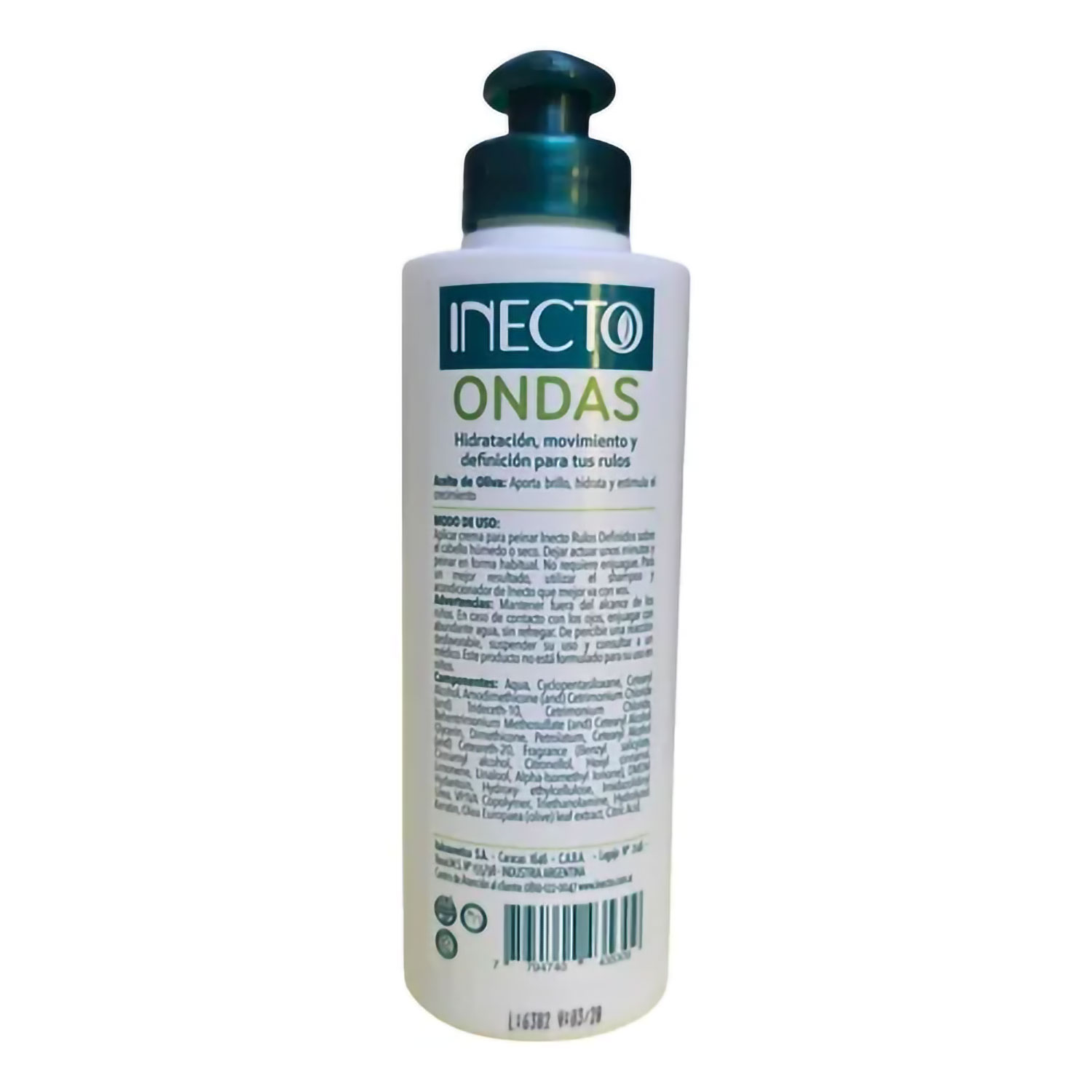 Crema de Peinar Inecto Ondas Definidas X 240 Ml - Imagen 2