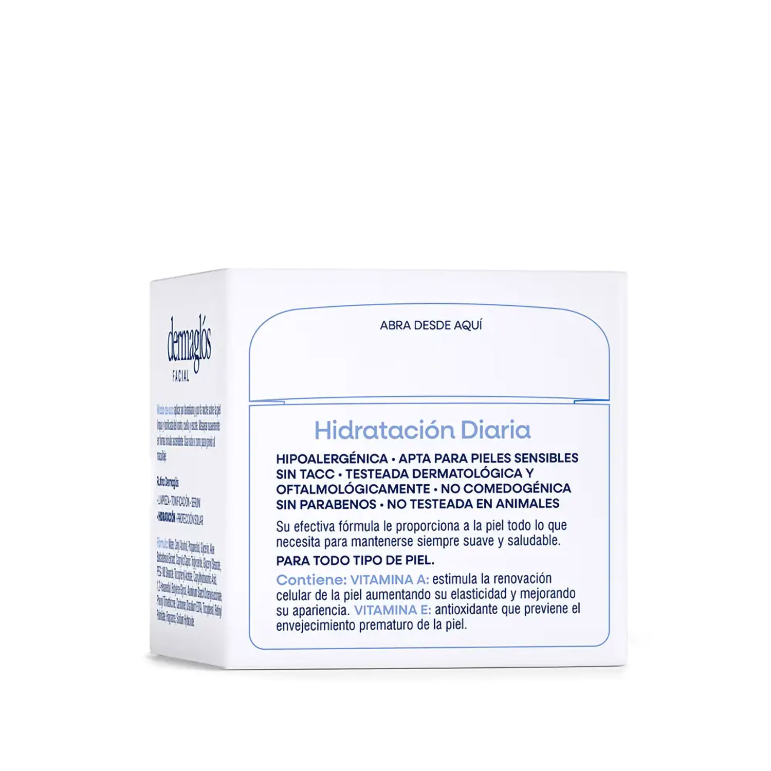 Crema Hidratante Dermaglos Facial Todo Tipo De Piel X 50 Gr - Imagen 2