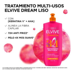 Alternative view of Tratamiento Capilar Multi-Usos Elvive  Dream Liso X 500 Ml