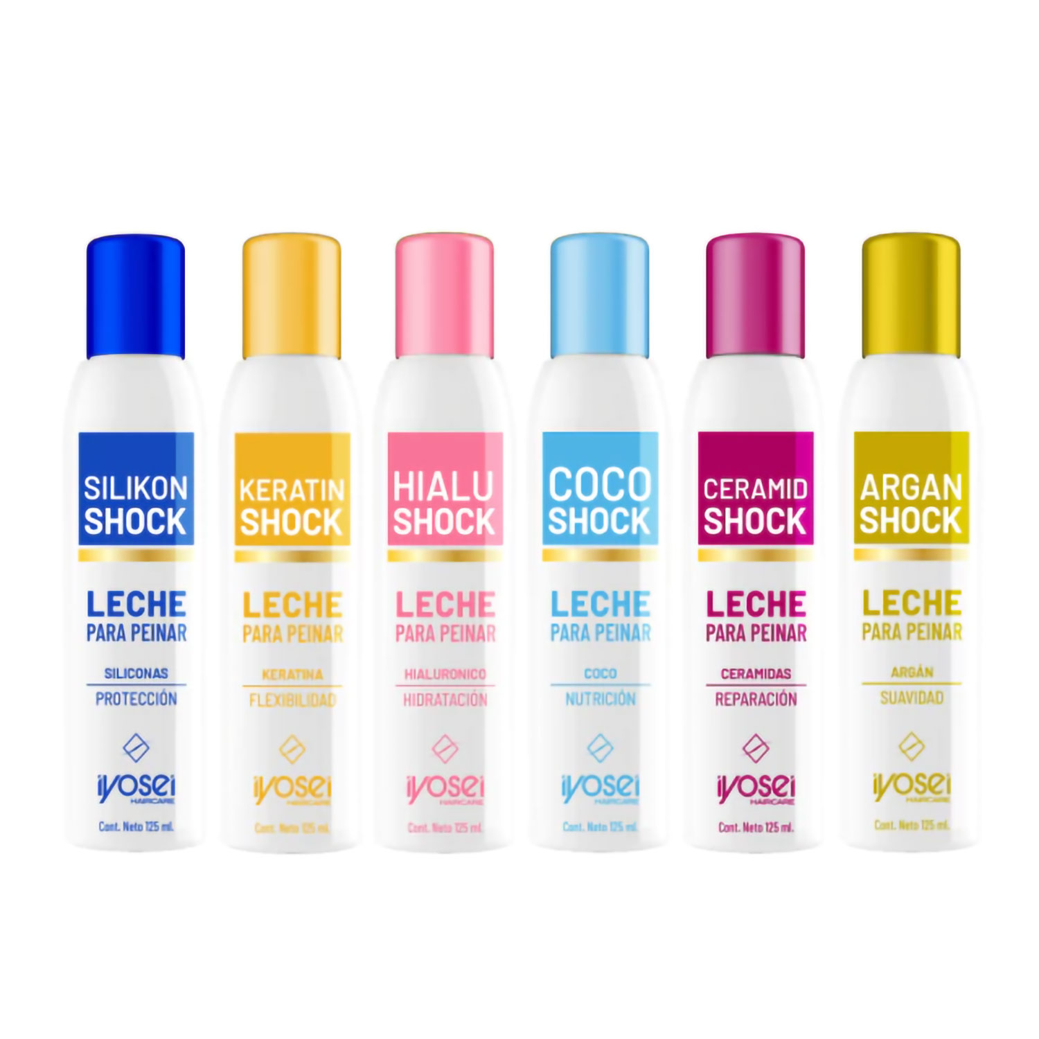 Leche para Peinar Iyosei Shock Hialuronico X 125 Ml - Imagen 4