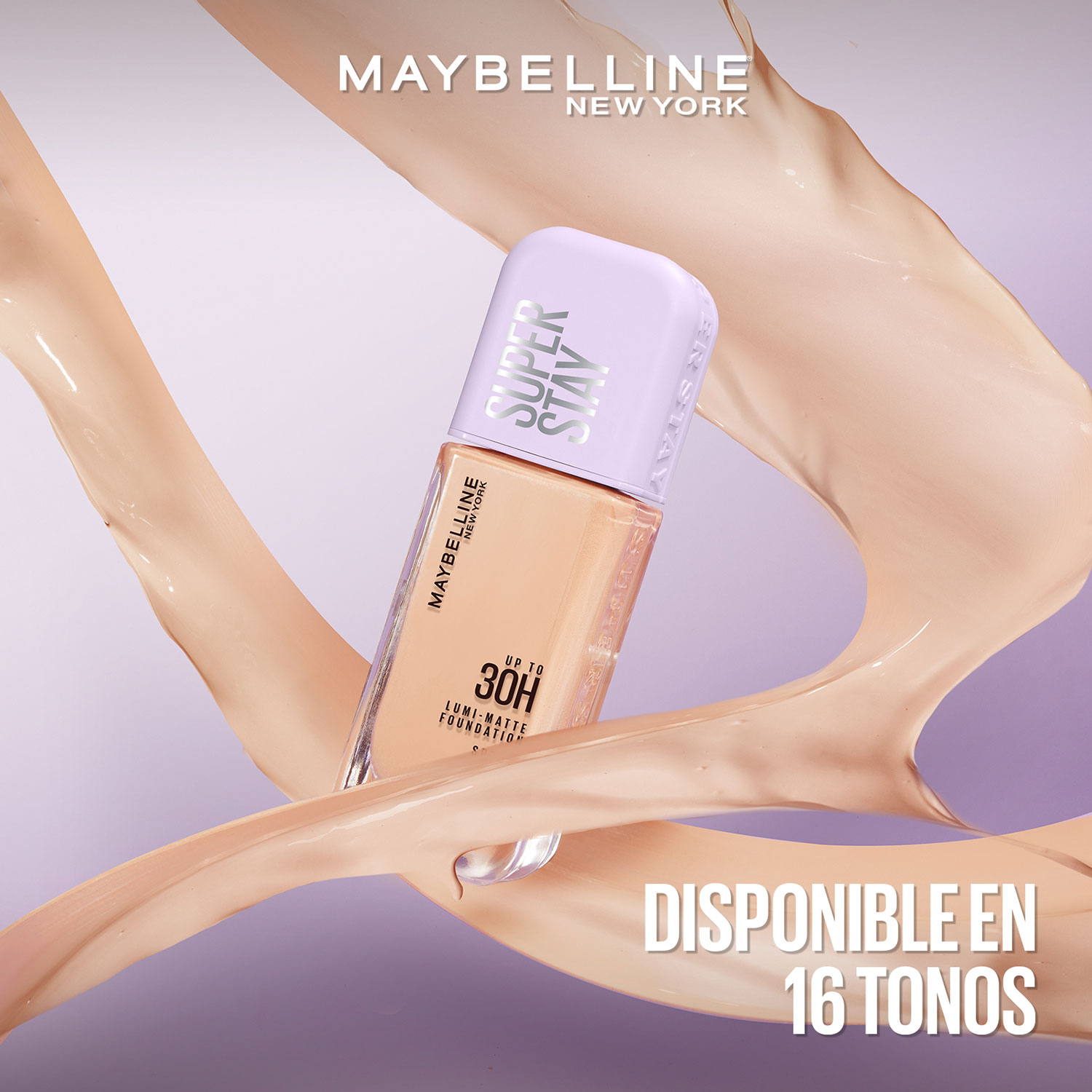 Base de maquilaje Líquida Maybelline Super Stay Lumi-Matte 330 FPS 16 X 35 Ml - Imagen 8
