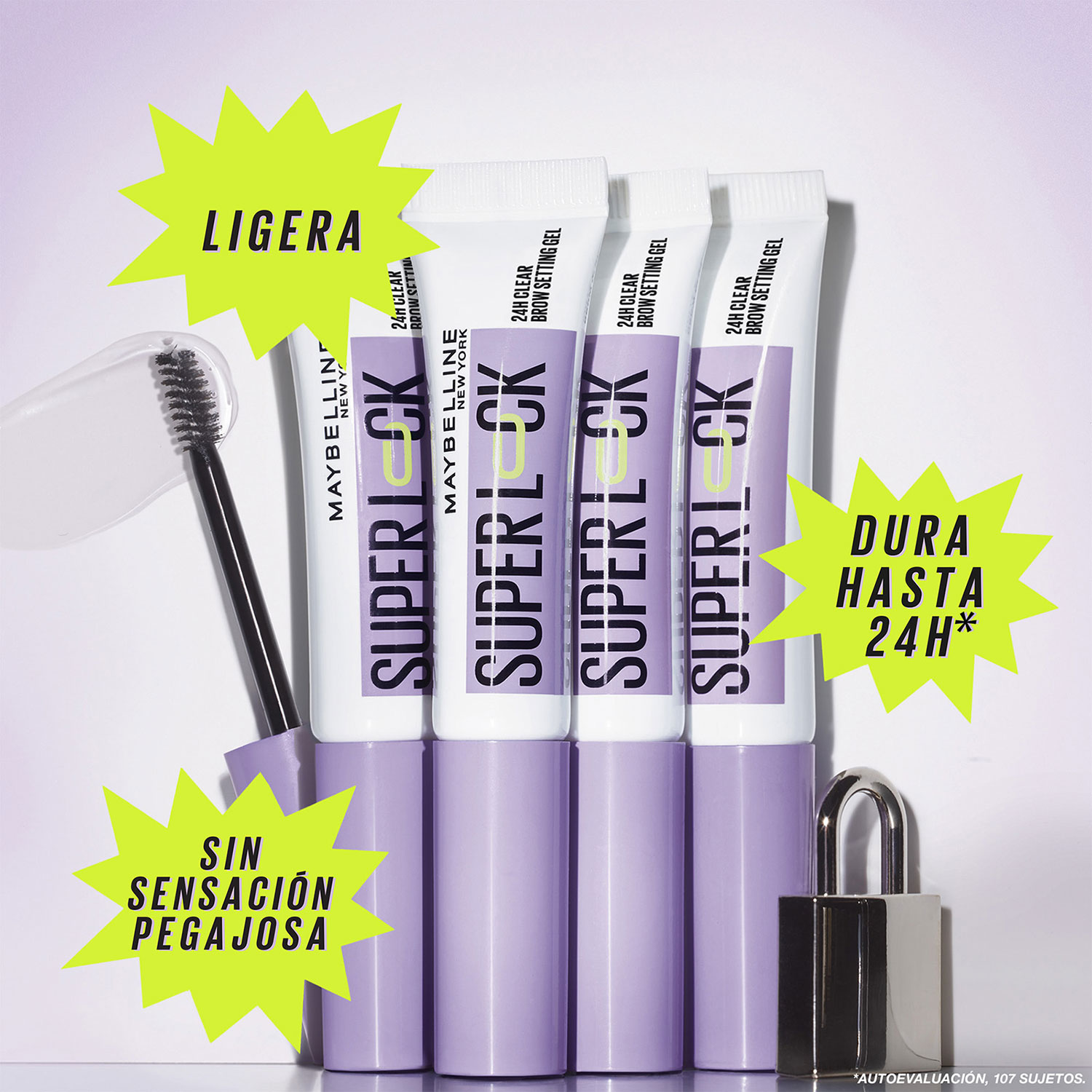 Gel Fijador para Cejas Maybelline Super Lock Transparente X 7 Ml - Imagen 5
