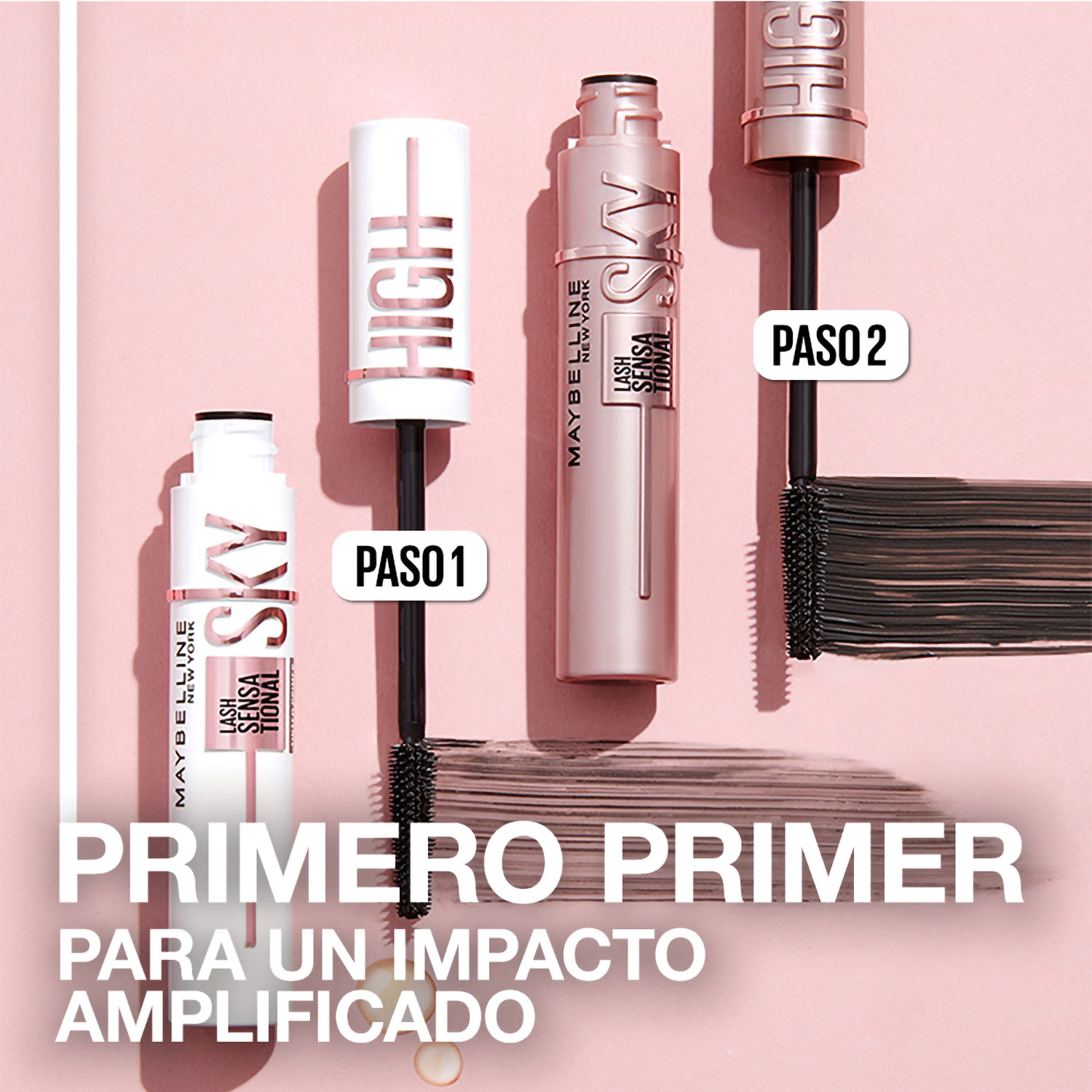 Mascara de Pestañas Maybelline Sky High Tinted Primer X 7 Ml - Imagen 5