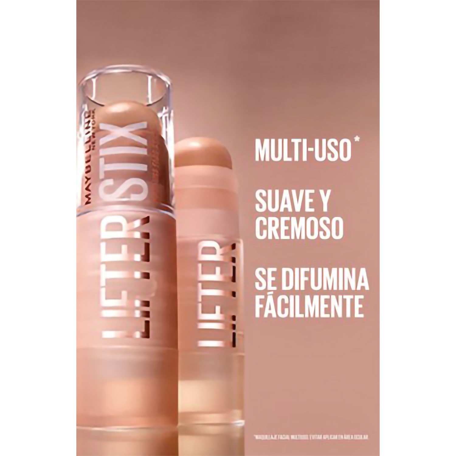 Barra Facial Multiuso Maybelline Lifter Stix 10 X 6 Gr - Imagen 5
