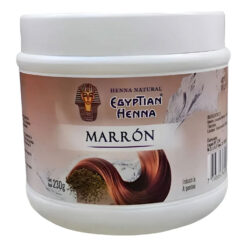 Tintura Natural en polvo Egyptian Henna  Marrón X 230 Gr