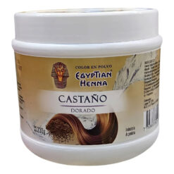 Tintura Natural en polvo Egyptian Henna  Castaño Dorado X 230 Gr