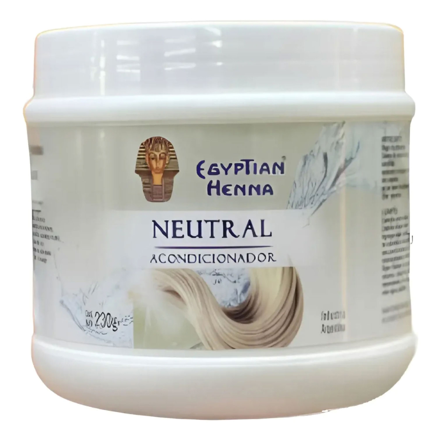 Tintura Natural en polvo Egyptian Henna Neutral X 230 Gr