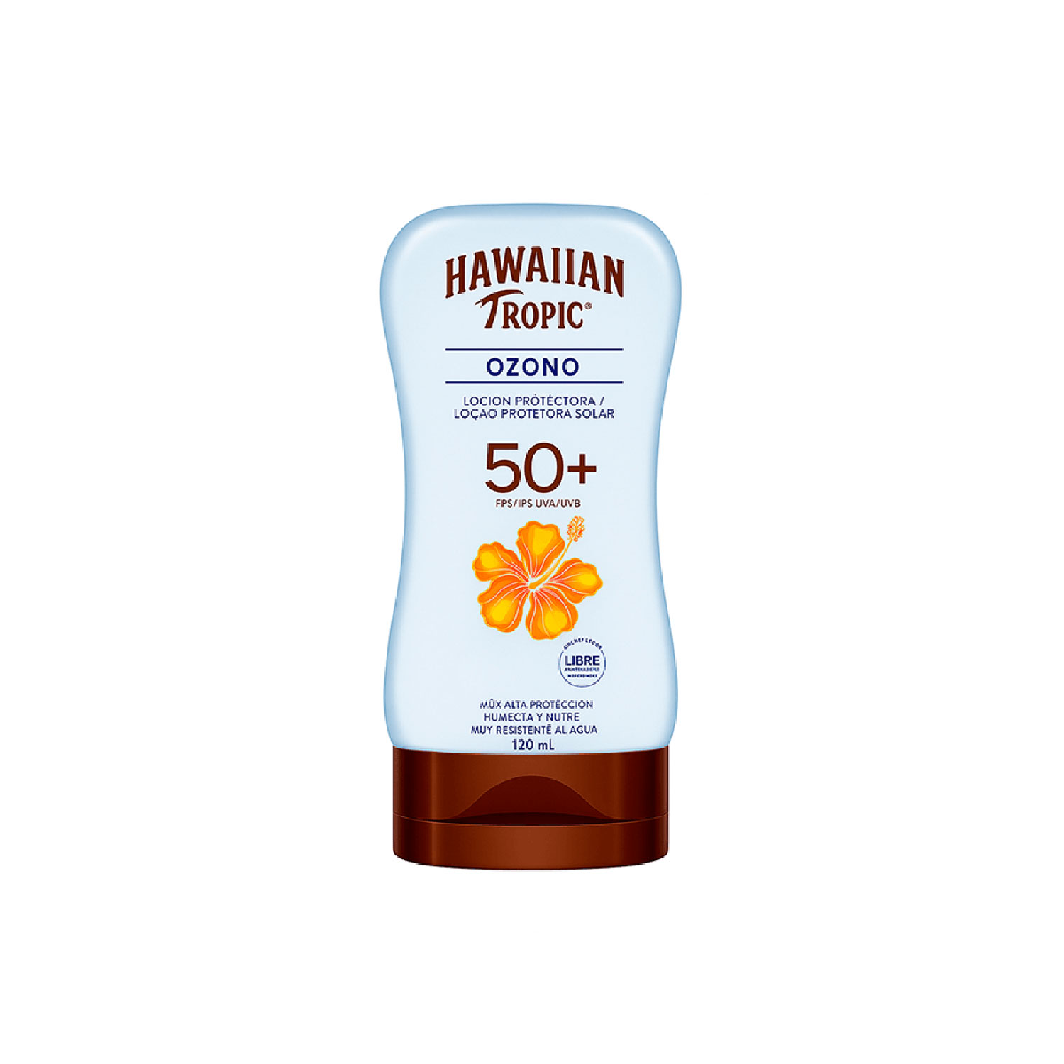 Protector Solar Hawaiian Tropic Ozono FPS 50 X 120 Ml