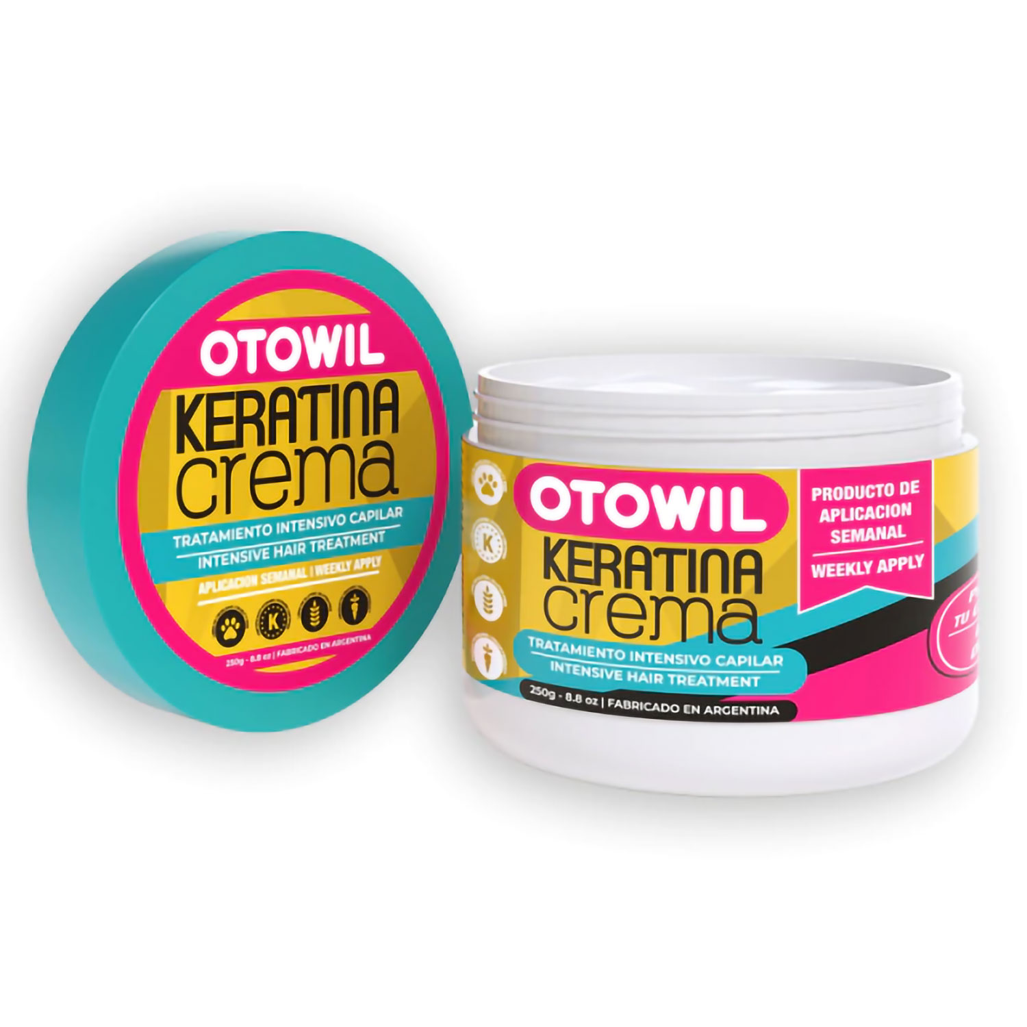 Tratamiento Capilar Otowil Keratina X 250 Ml - Imagen 2