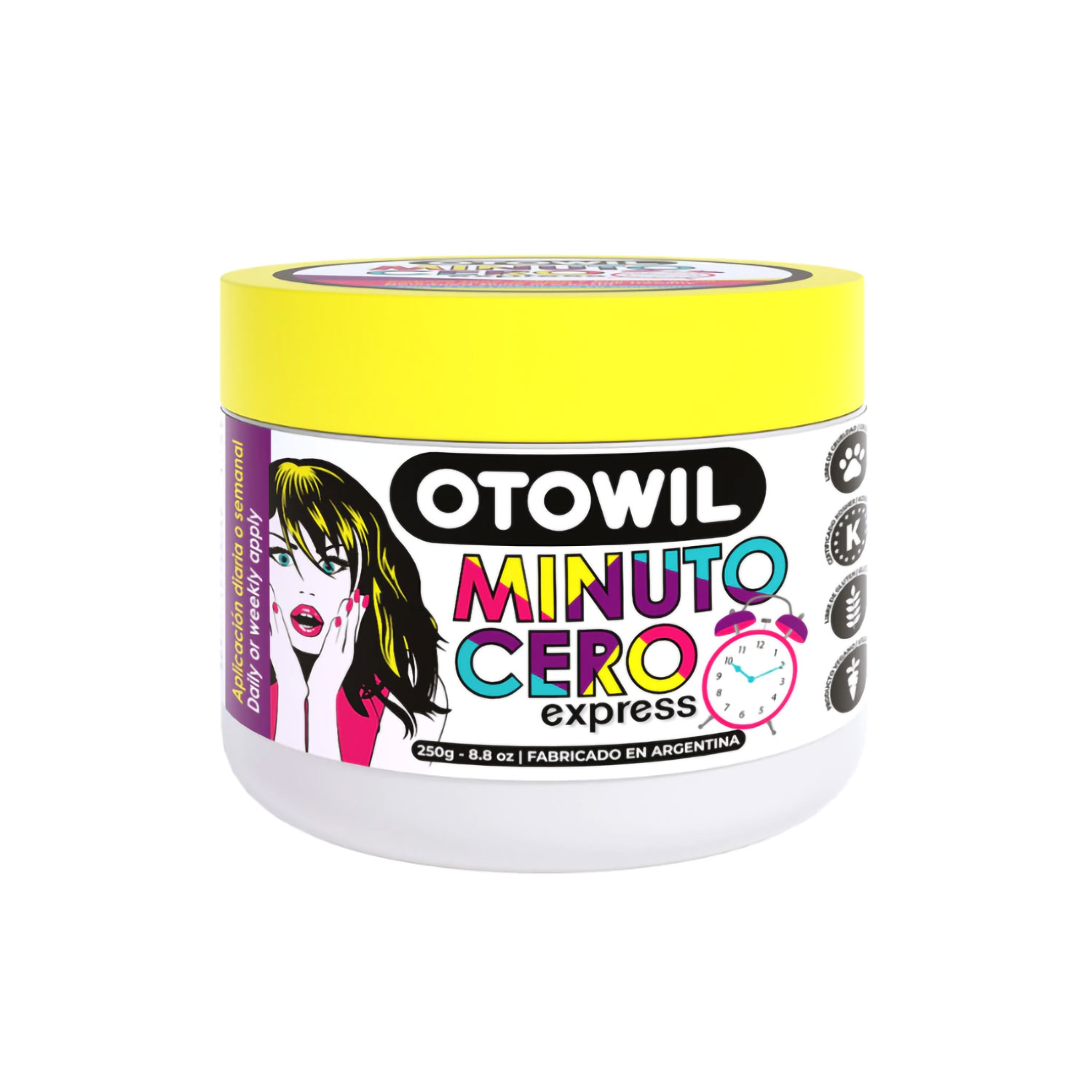 Tratamiento Capilar Otowil Minuto Cero X 250 Ml