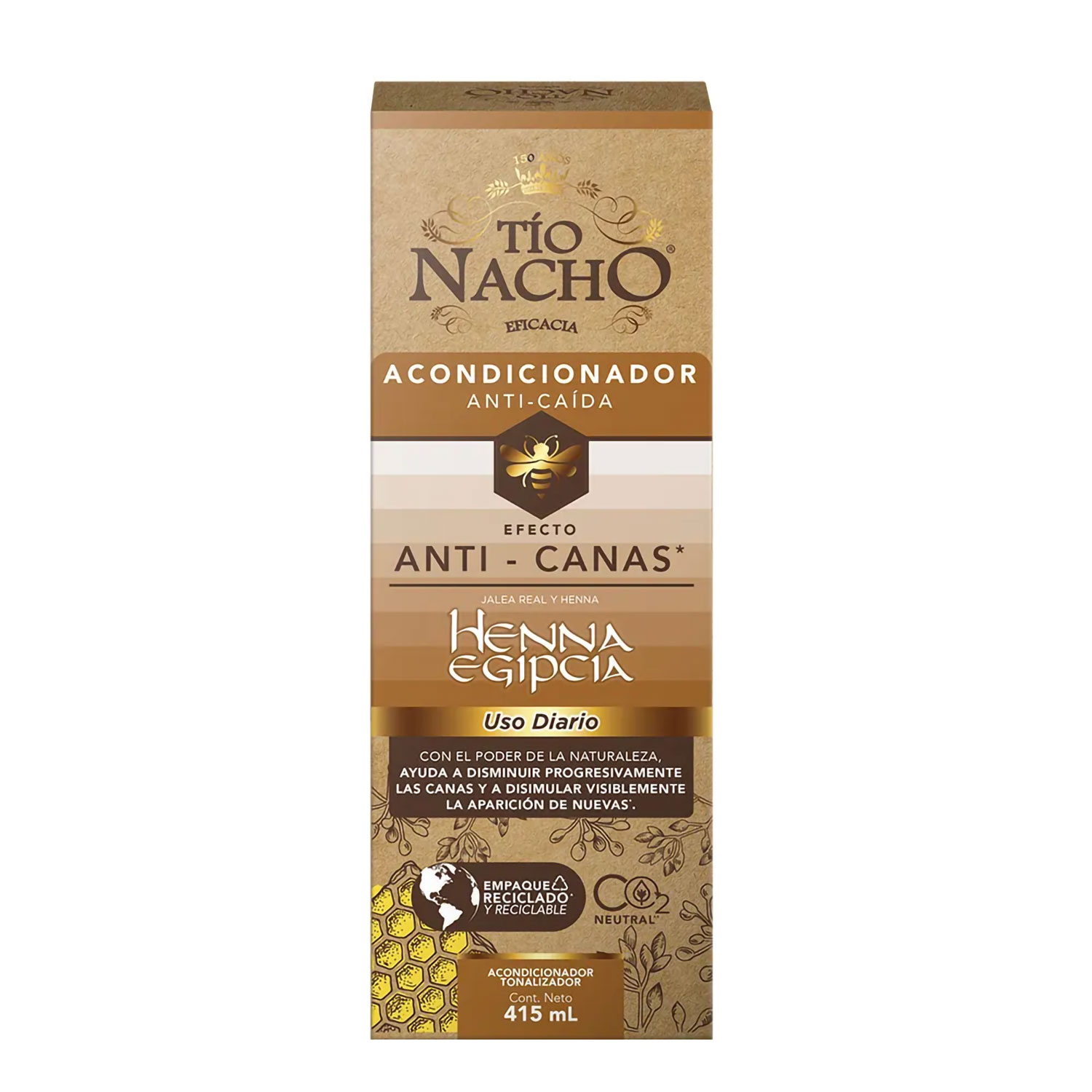 Acondicionador Tio Nacho Anti Canas X 415 Ml - Imagen 4