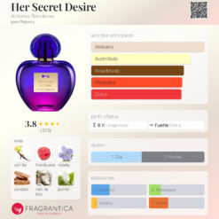 Alternative view of Perfume Antonio Banderas Her Secret Desire X 50 Ml