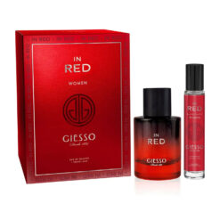 Perfume + Travel Size Giesso  In Red X 1 U