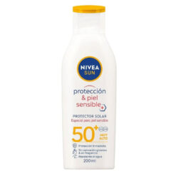 Protector Solar Nivea Piel Sensible FPS 50 X 200 Ml