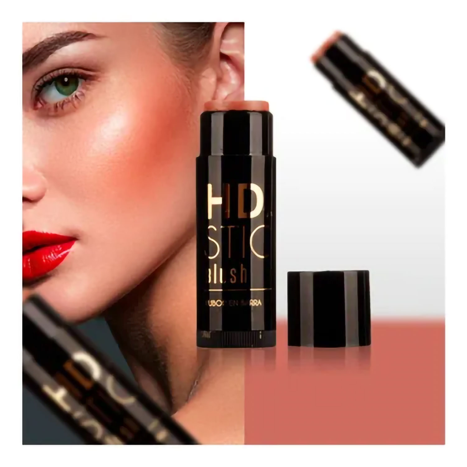 Rubor en Barra Katalia Stick Hd Blush Bronce X 13 Gr - Imagen 3