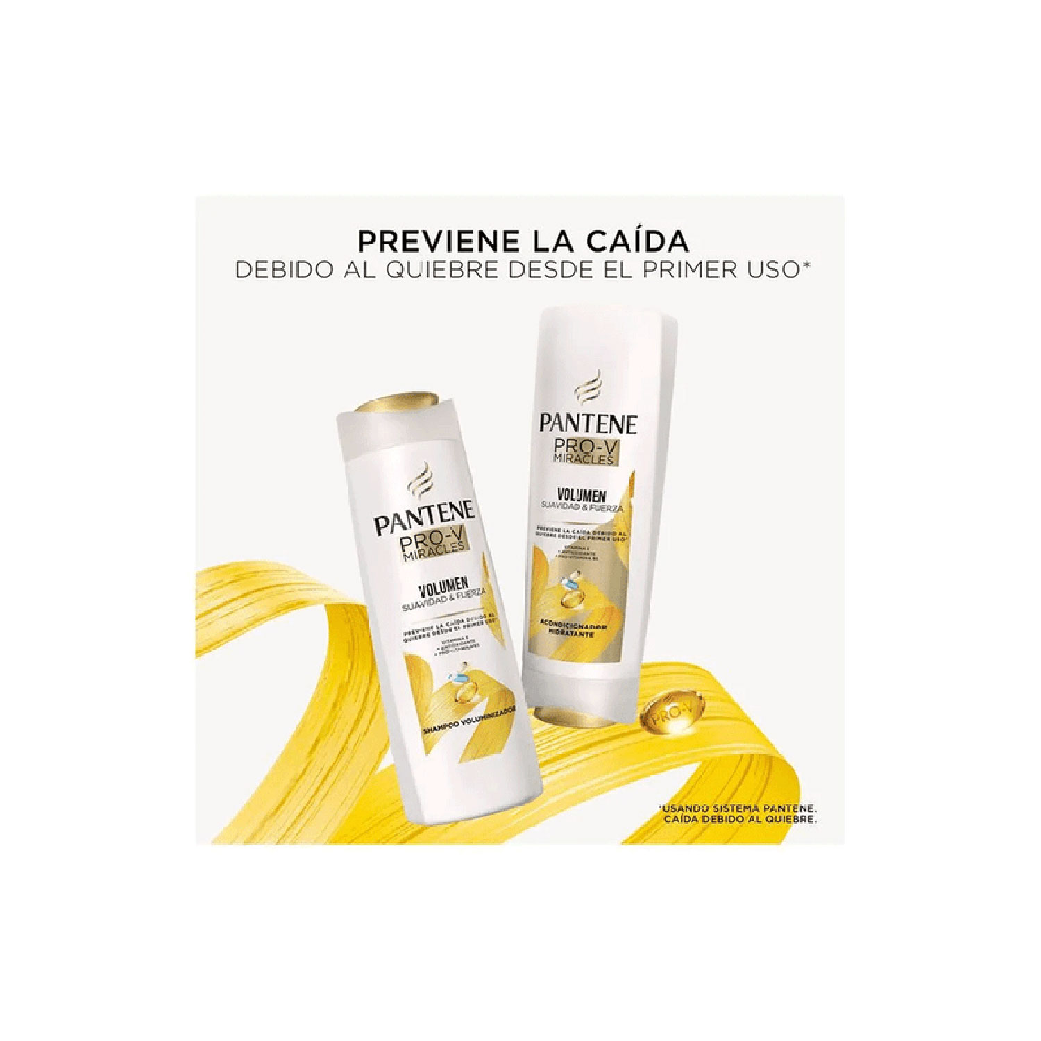 Acondicionador Pantene Pro V Miracles Volumen X 400 Ml - Imagen 4