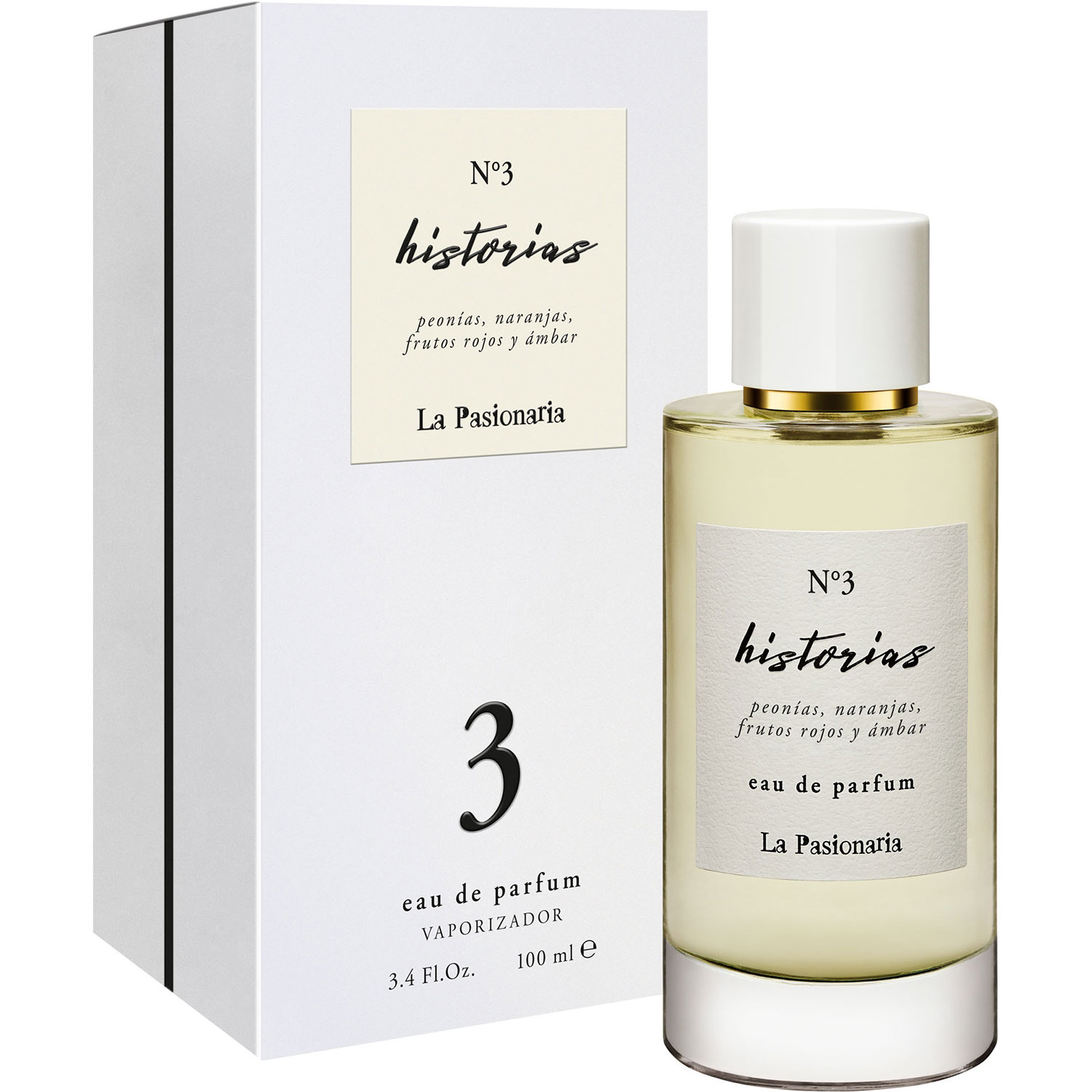 Perfume La Pasionaria Historias 3 X 100 Ml