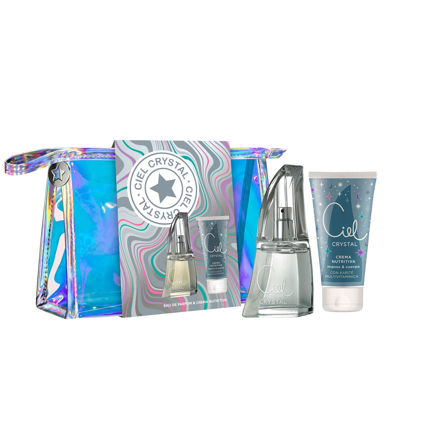 Perfume Crema Neceser Ciel Crystal X 1 U