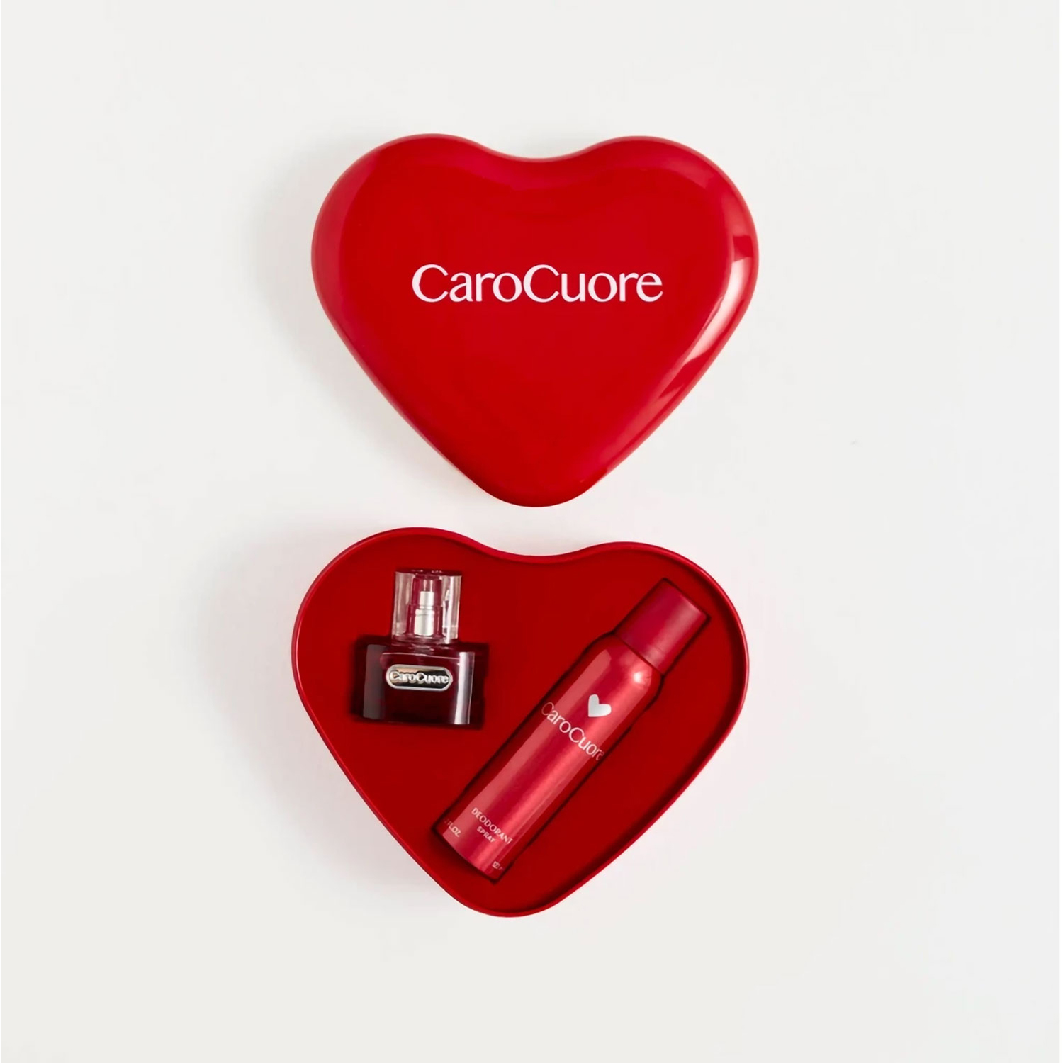 Perfume + Desodorante + Lata Caro Cuore Original X 1 U - Imagen 2