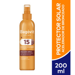 Alternative view of Protector solar Bagovit  FPS 15 Acelerador de Bronceado X 200 Gr