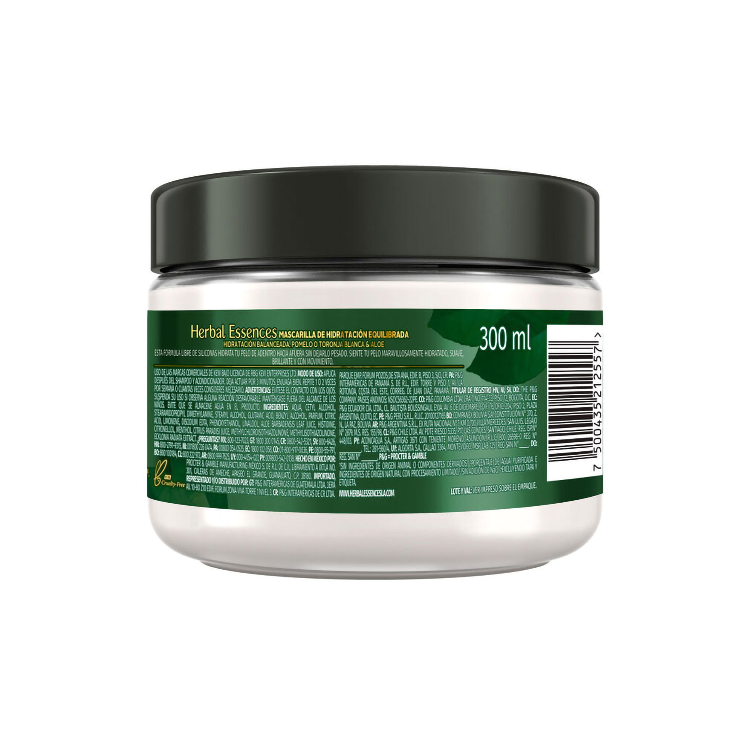 Tratamiento Capilar Herbal Essences White Grapefruit X 300 Ml - Imagen 3