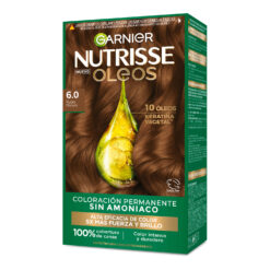 Tintura Permanente en Kit Nutrisse Oleos Sin Amoníaco 6,0 Rubio Oscuro X 1 U