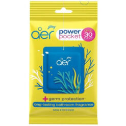 Aromatizante Para Baño Aer Power Pocket  Sea Breeze X 1 U