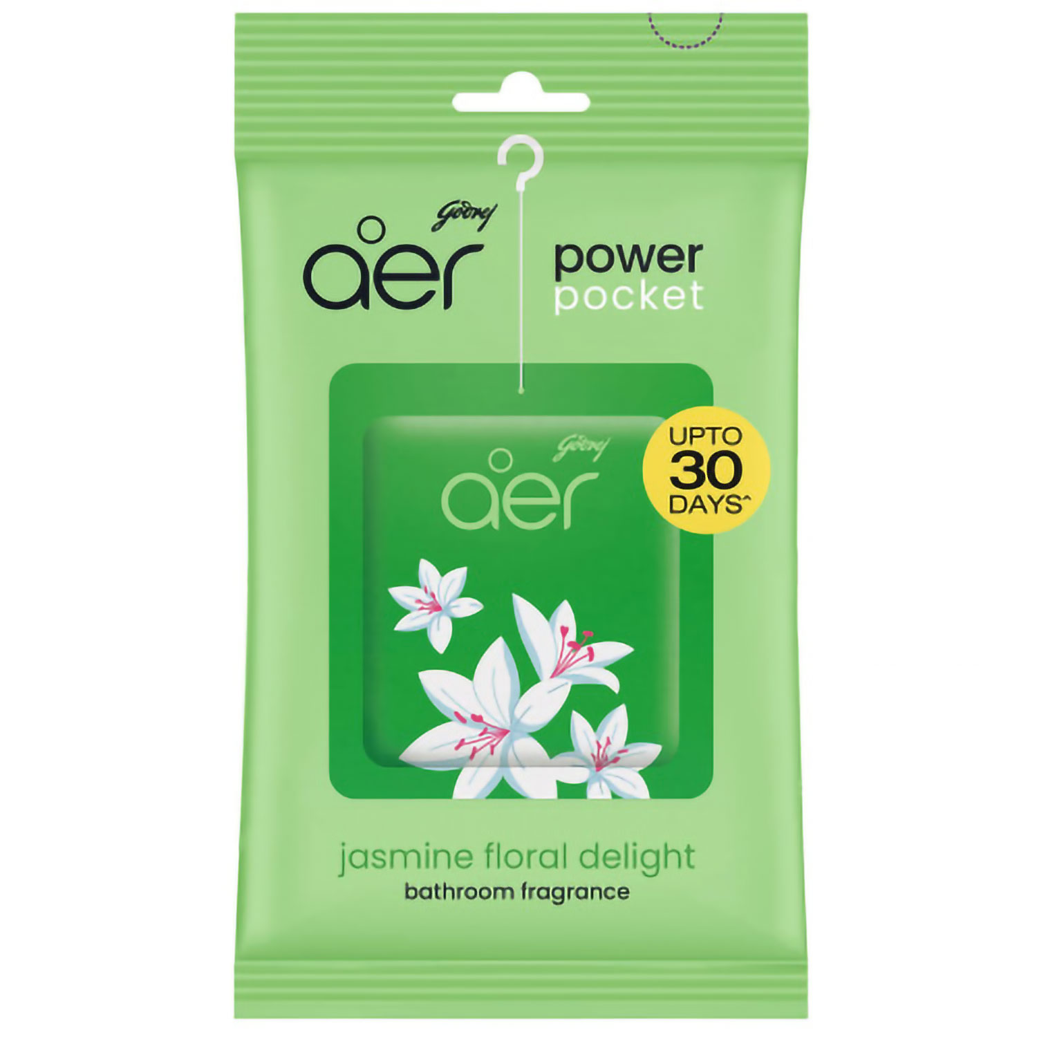 Aromatizante Para Baño Aer Power Pocket Jasmin Floral X 1 U