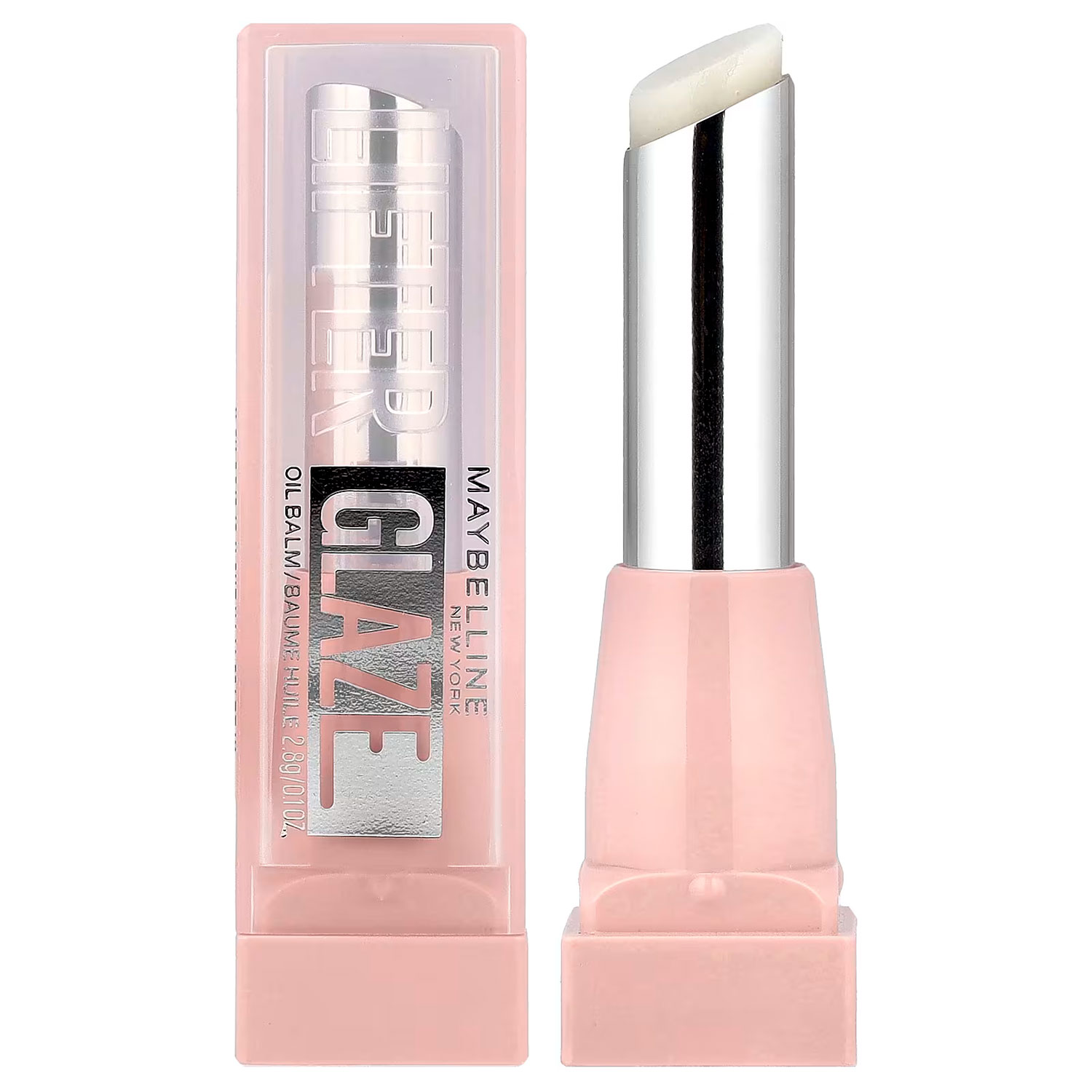 Balsamo Labial Hidratante Maybelline Lifter Glaze 001 Clear Crave X 2,8 Gr