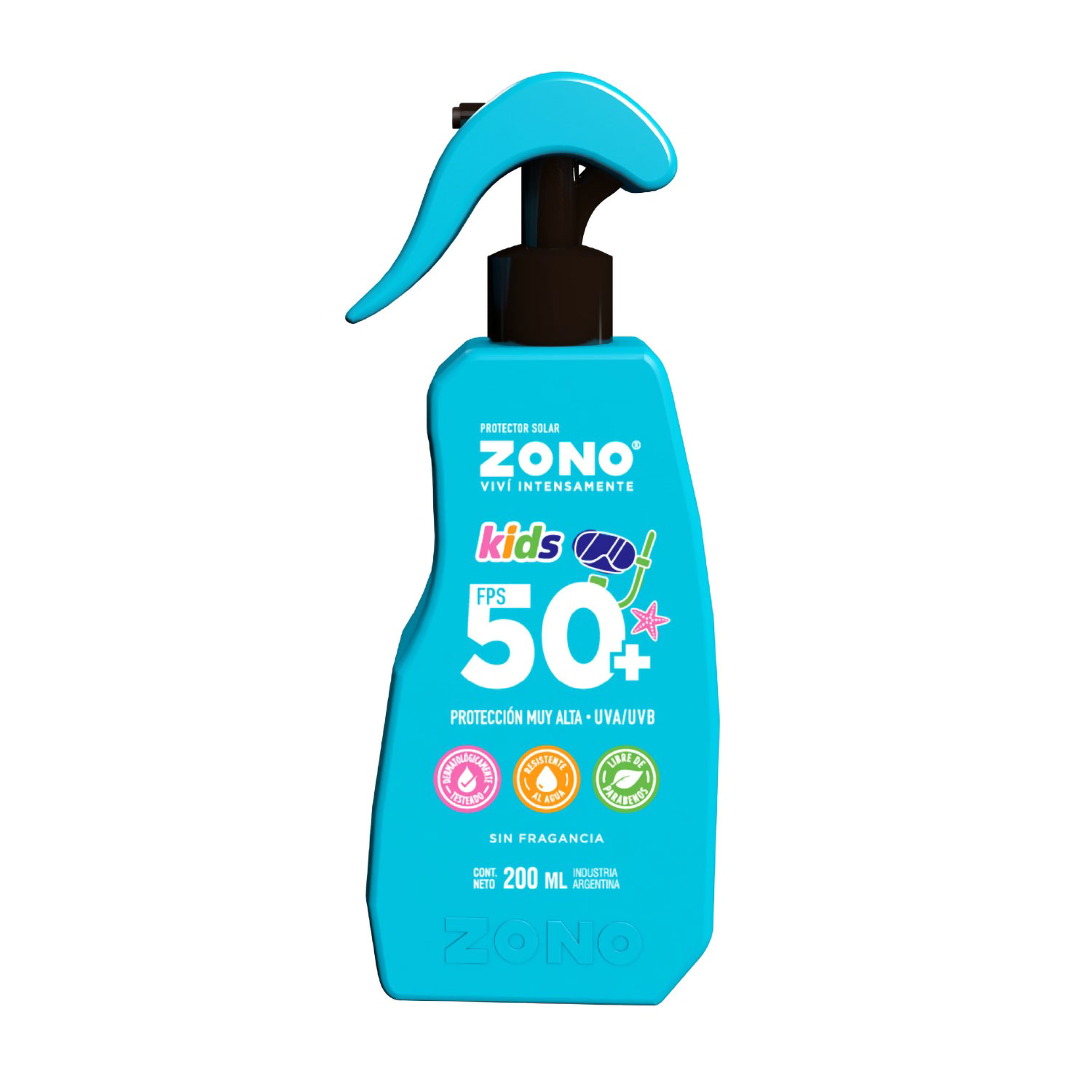 Protector Solar Zono FPS 50 X 200 Ml