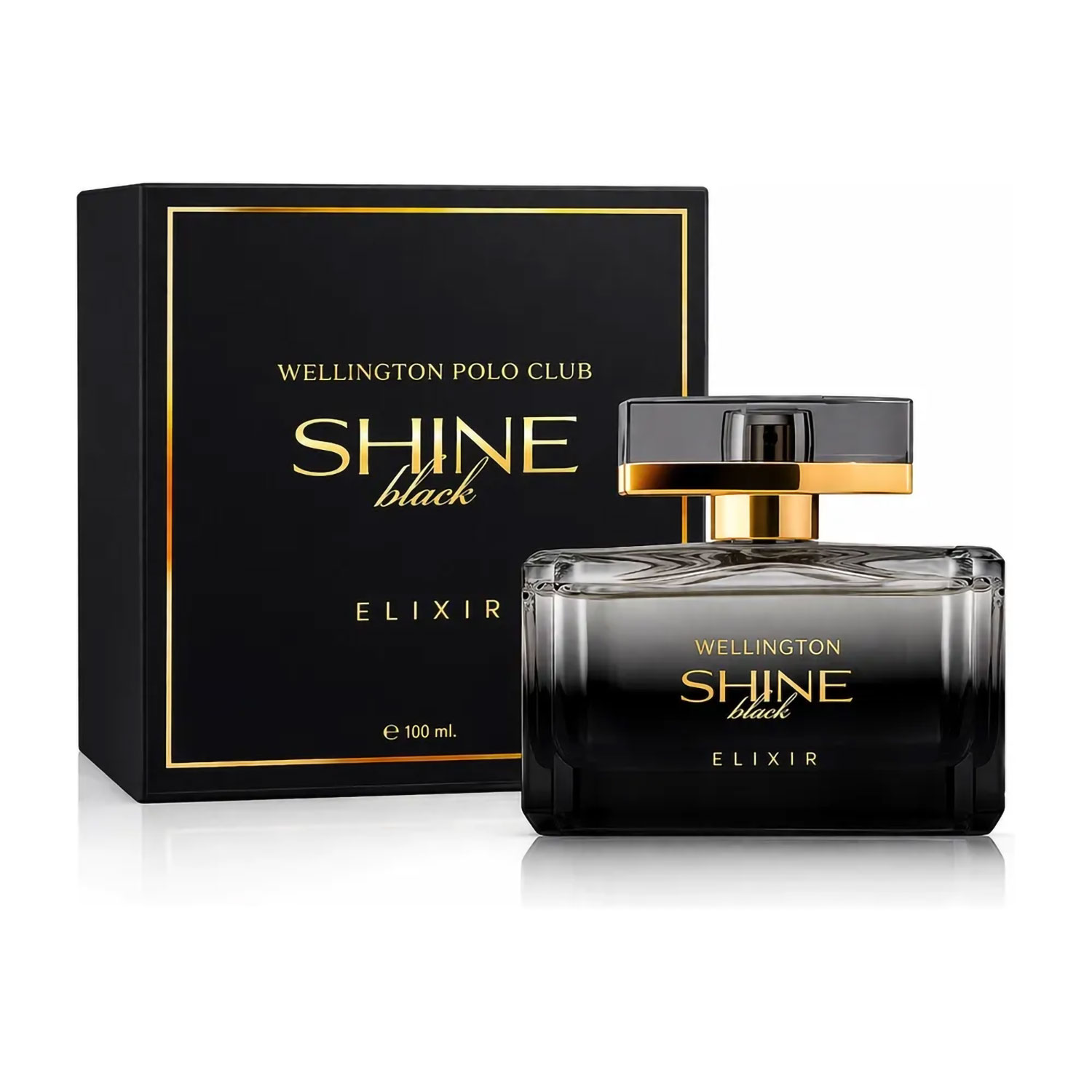 Perfume Wellington Polo Club Shine Black Elixir X 100 Ml