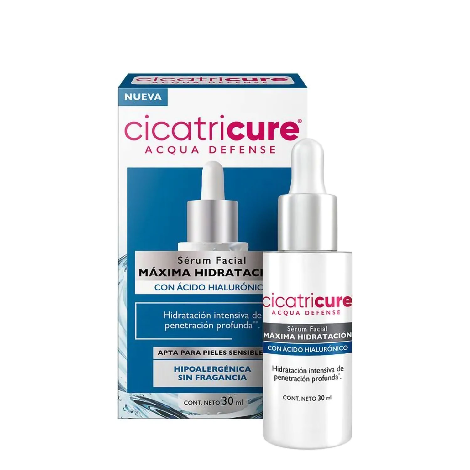 Serum Facial Cicatricure Acqua Defense X 30 Ml - Imagen 3