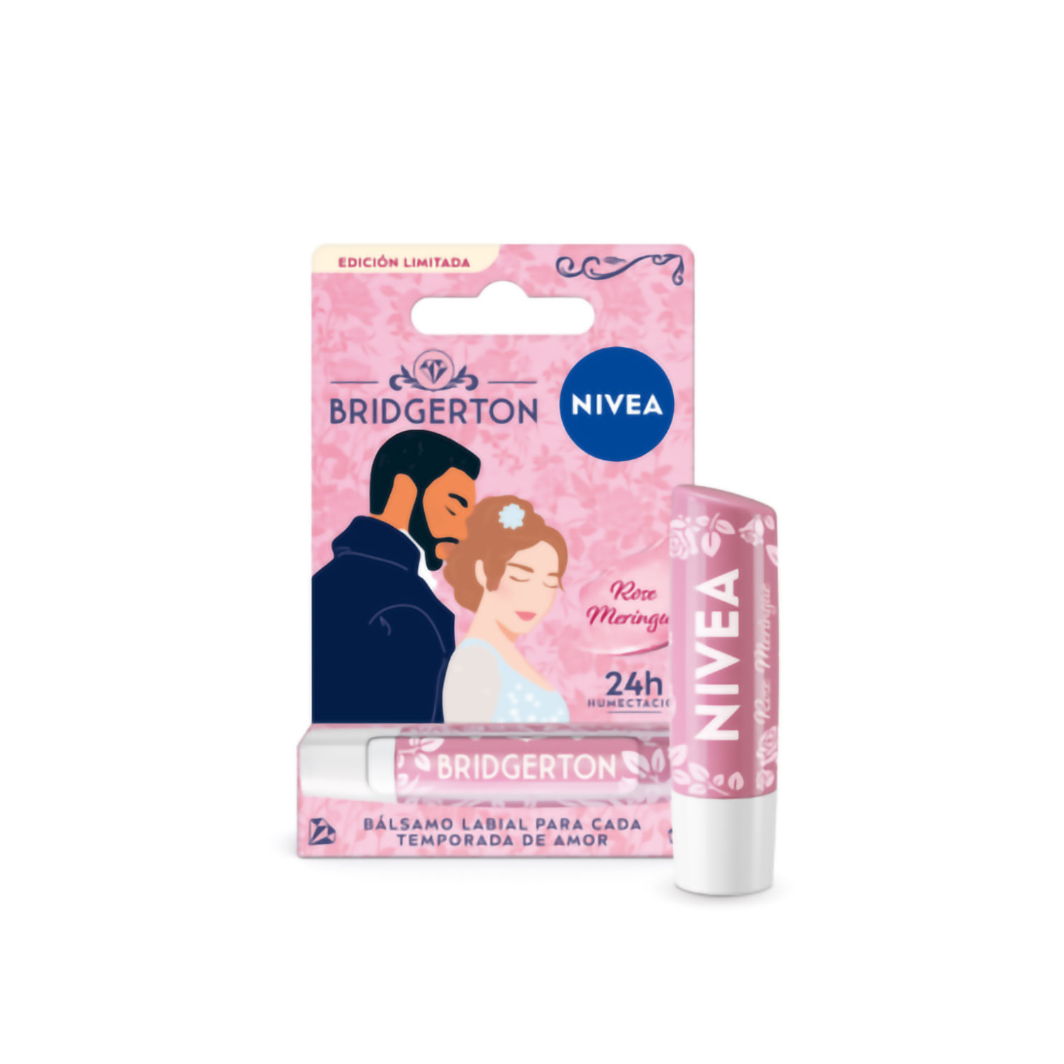 Balsamo Labial Nivea Bridgerton Rose Merning X 4,8 Gr
