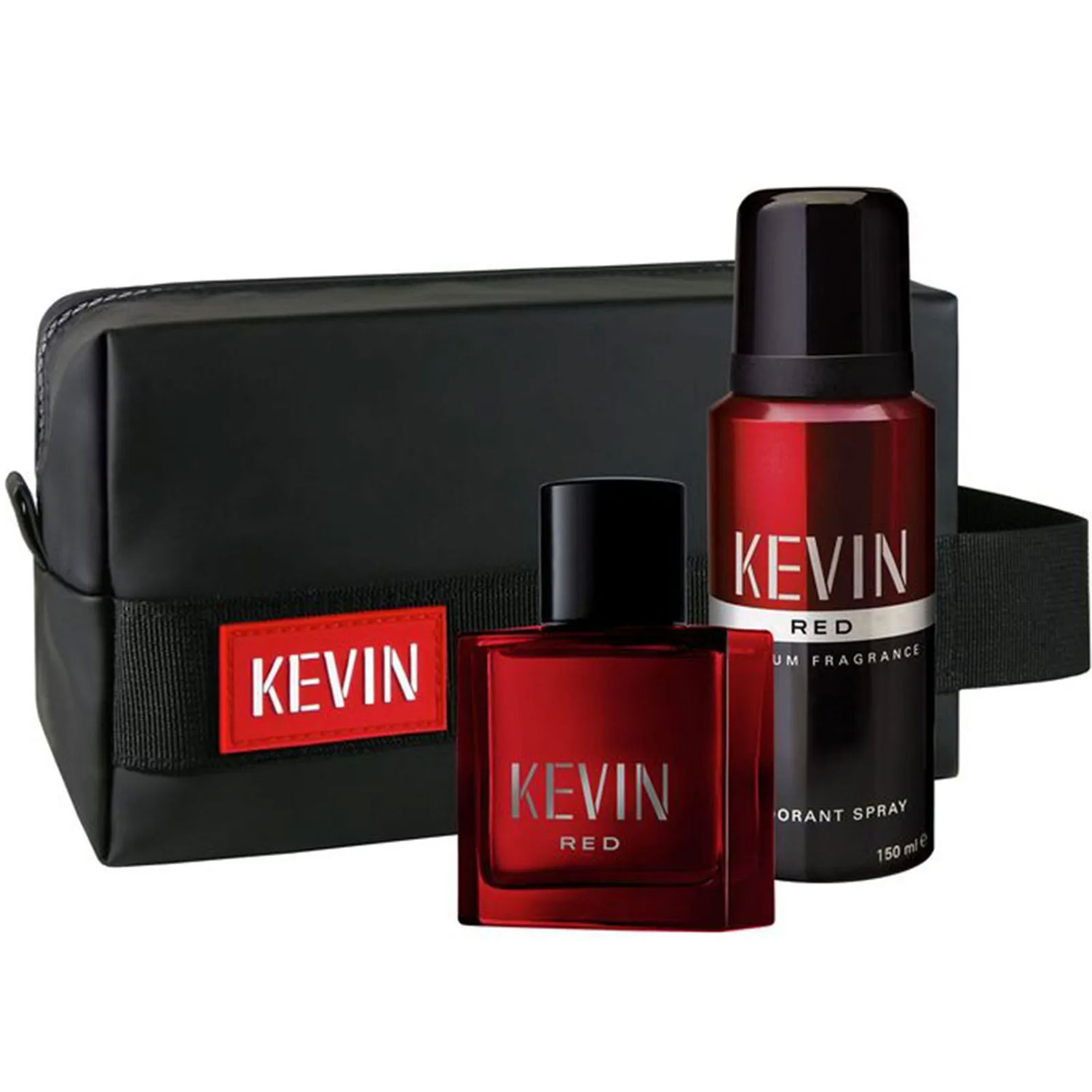 Perfume + Desodorante + Neceser Kevin Red X 1 U