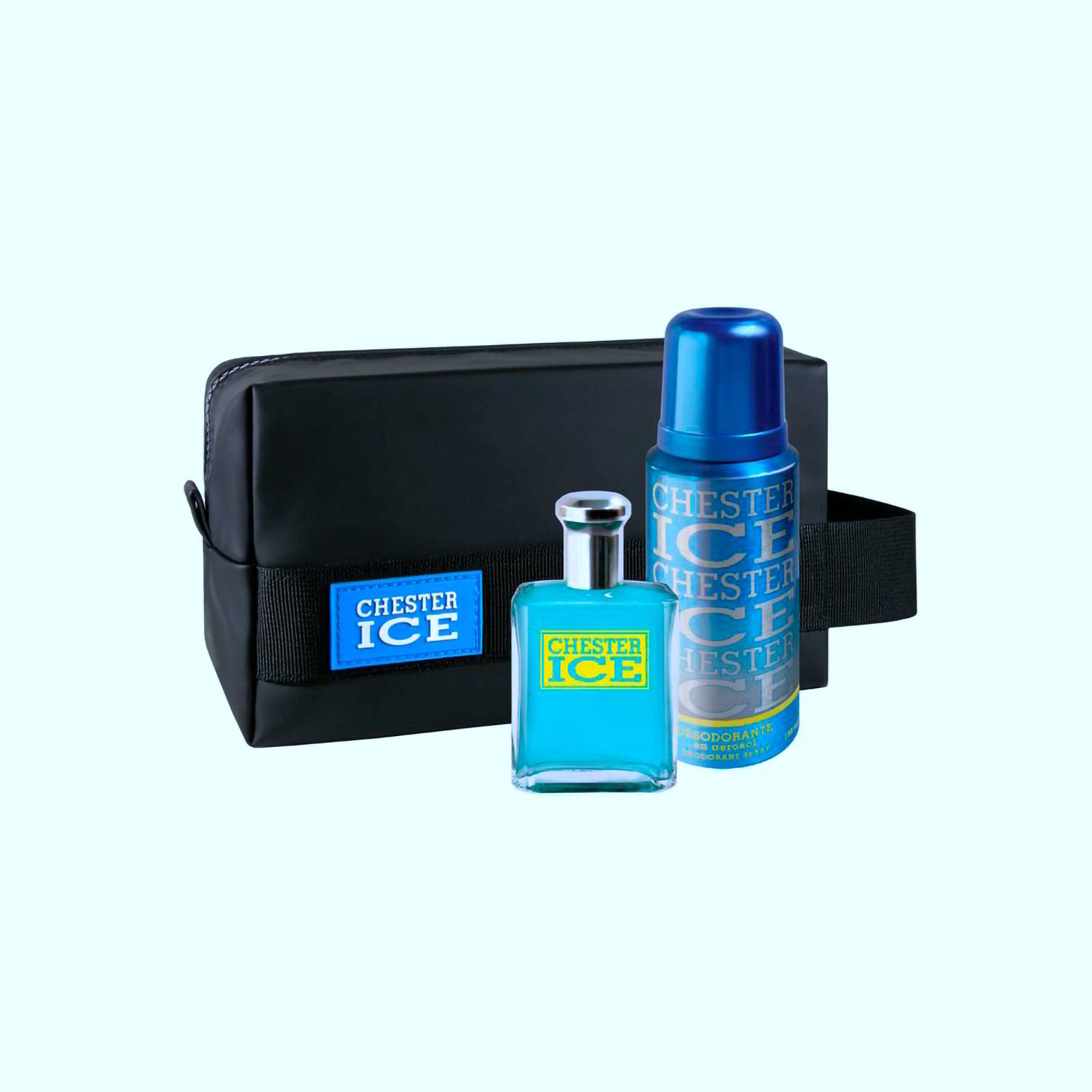 Perfume + Desodorante + Neceser Chester Ice Original X 1 U