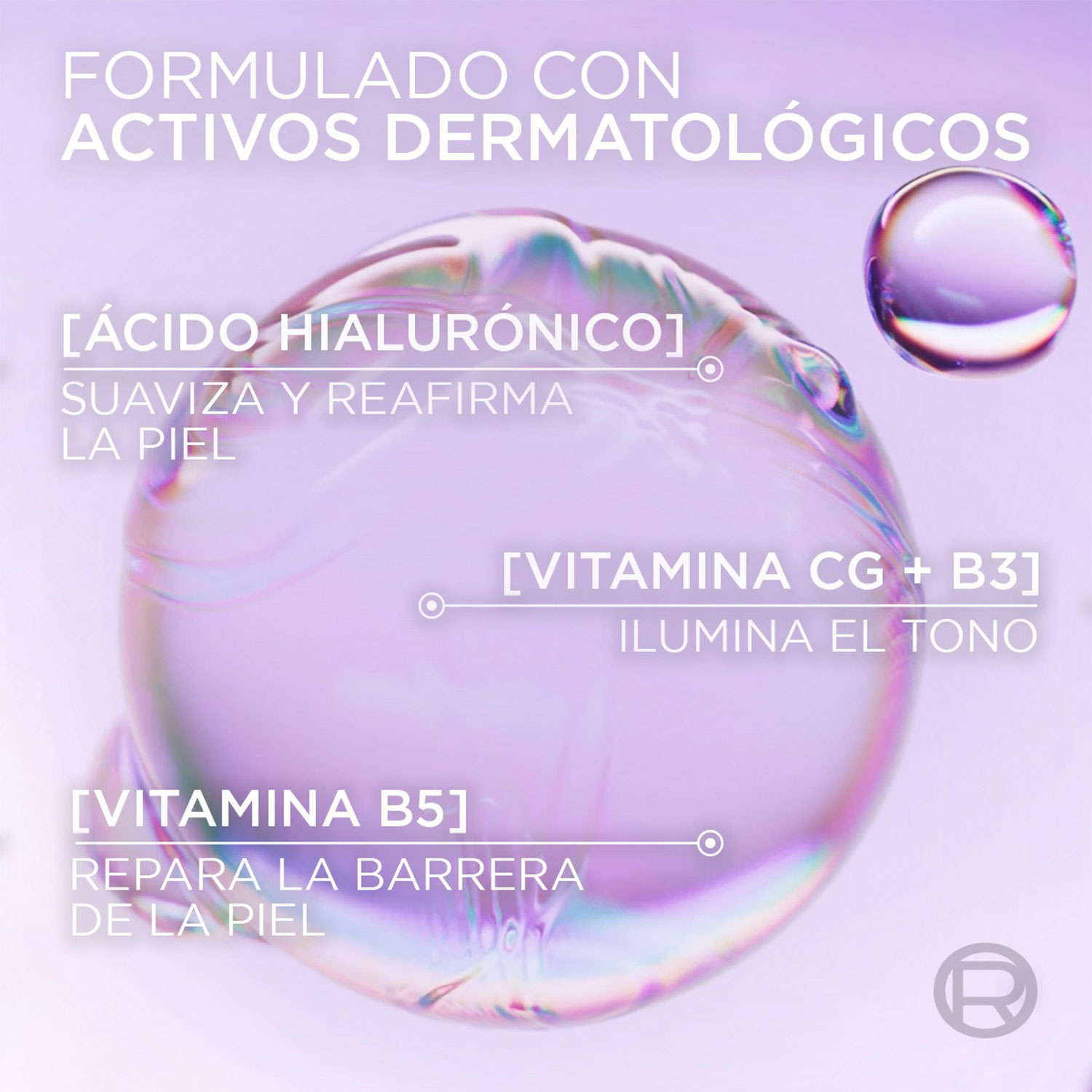 Crema Líquida Facial Loreal Revitalift Glass Skin X 50 Ml - Imagen 4