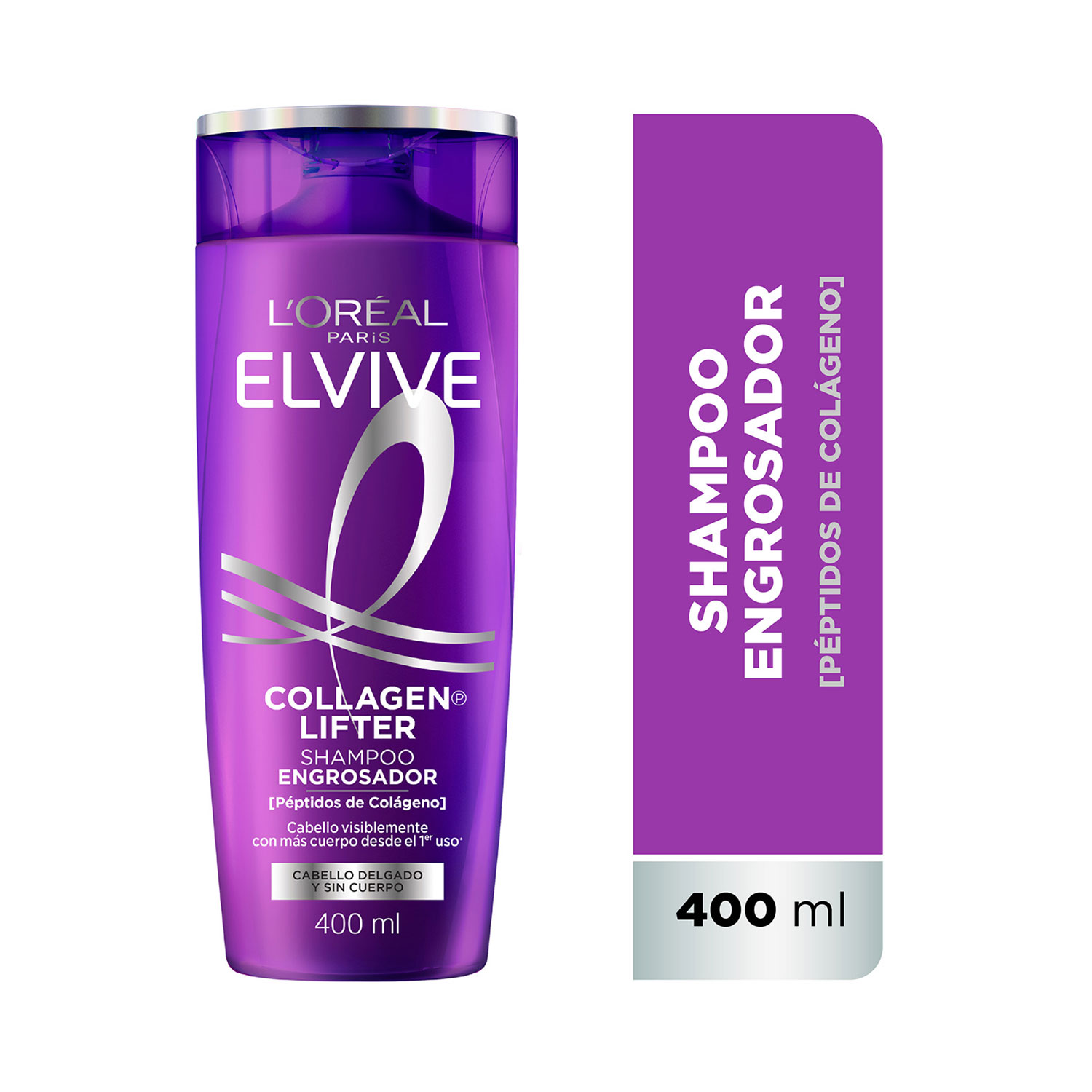 Shampoo Elvive Collagen Lifter X 400 Ml - Imagen 2