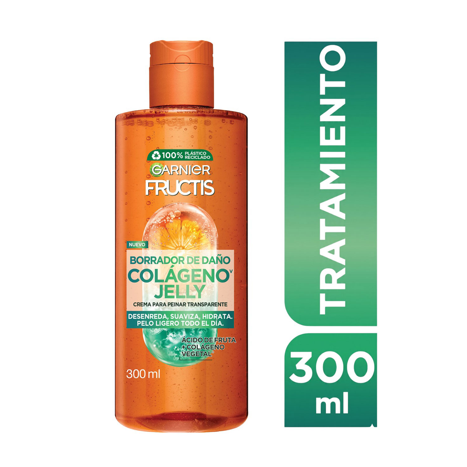 Crema para Peinar Fructis Goodbye Daños Oil Control X 300 Ml - Imagen 2