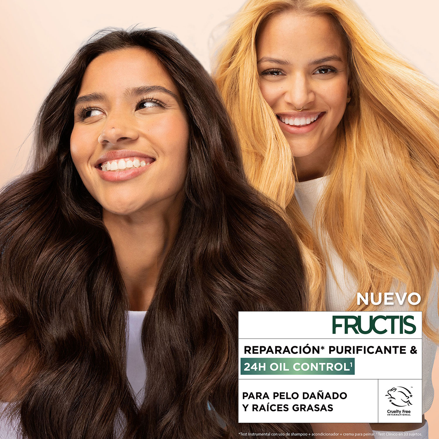 Crema para Peinar Fructis Goodbye Daños Oil Control X 300 Ml - Imagen 8