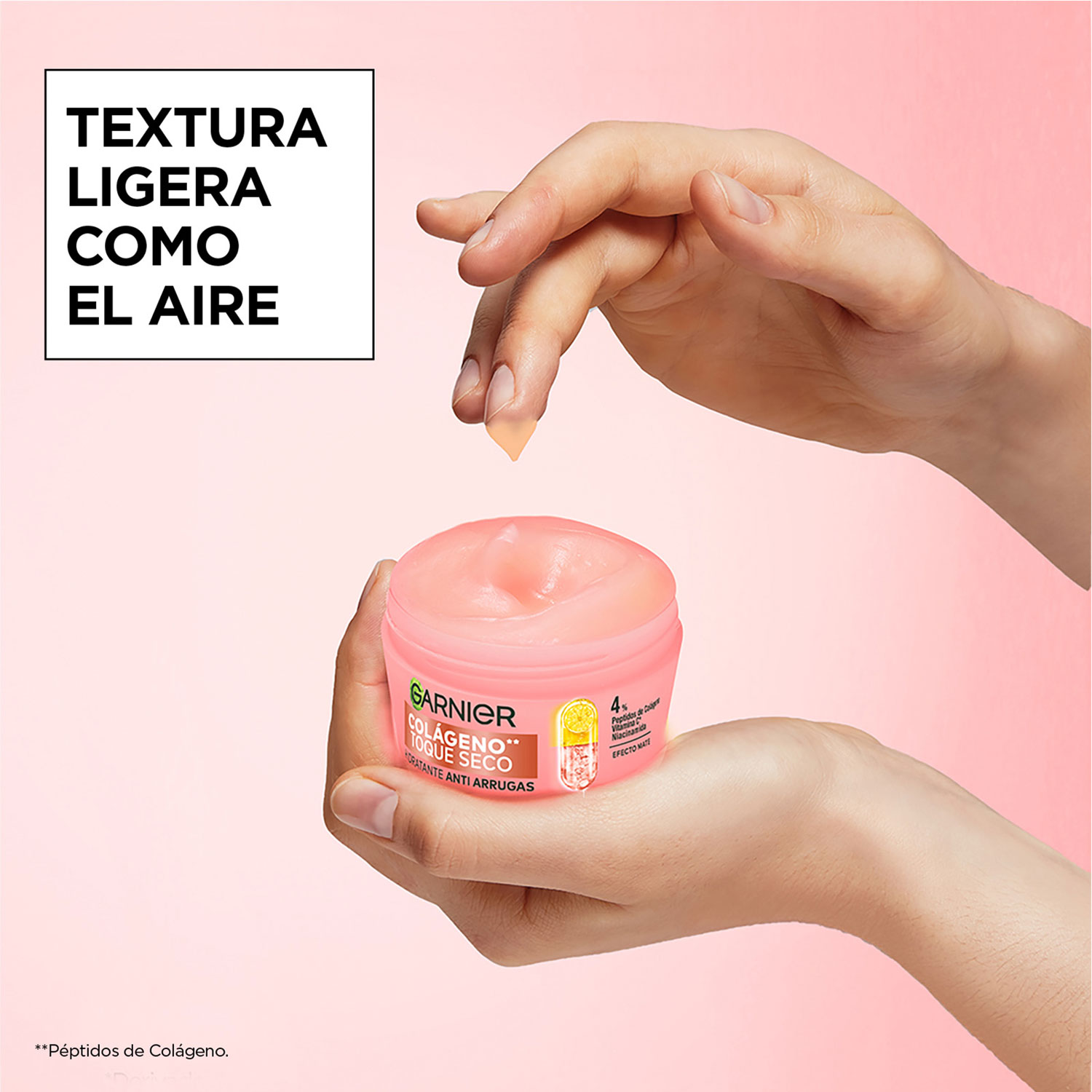 Crema facial Hidratante Garnier Toque Seco Colágeno X 85 Gr - Imagen 9