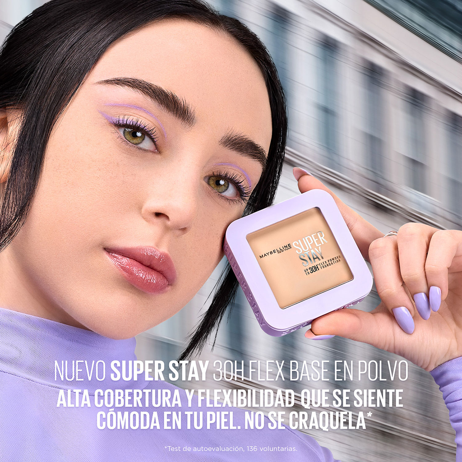 Base de maquillaje en Polvo Maybelline Super Stay 30 hs Flex 128 X 1 U - Imagen 10